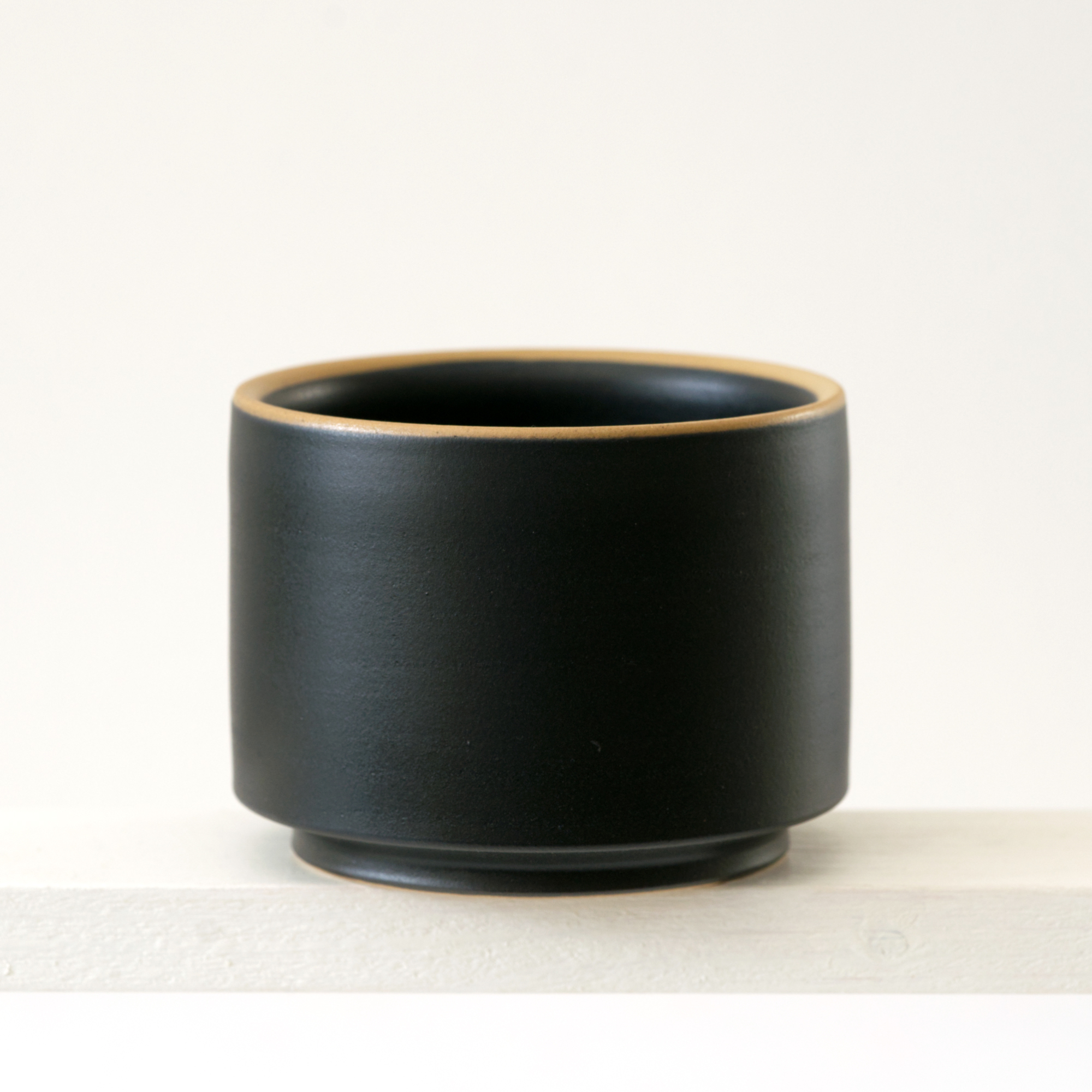 Ansicht einer Matcha-Bowl schwarz