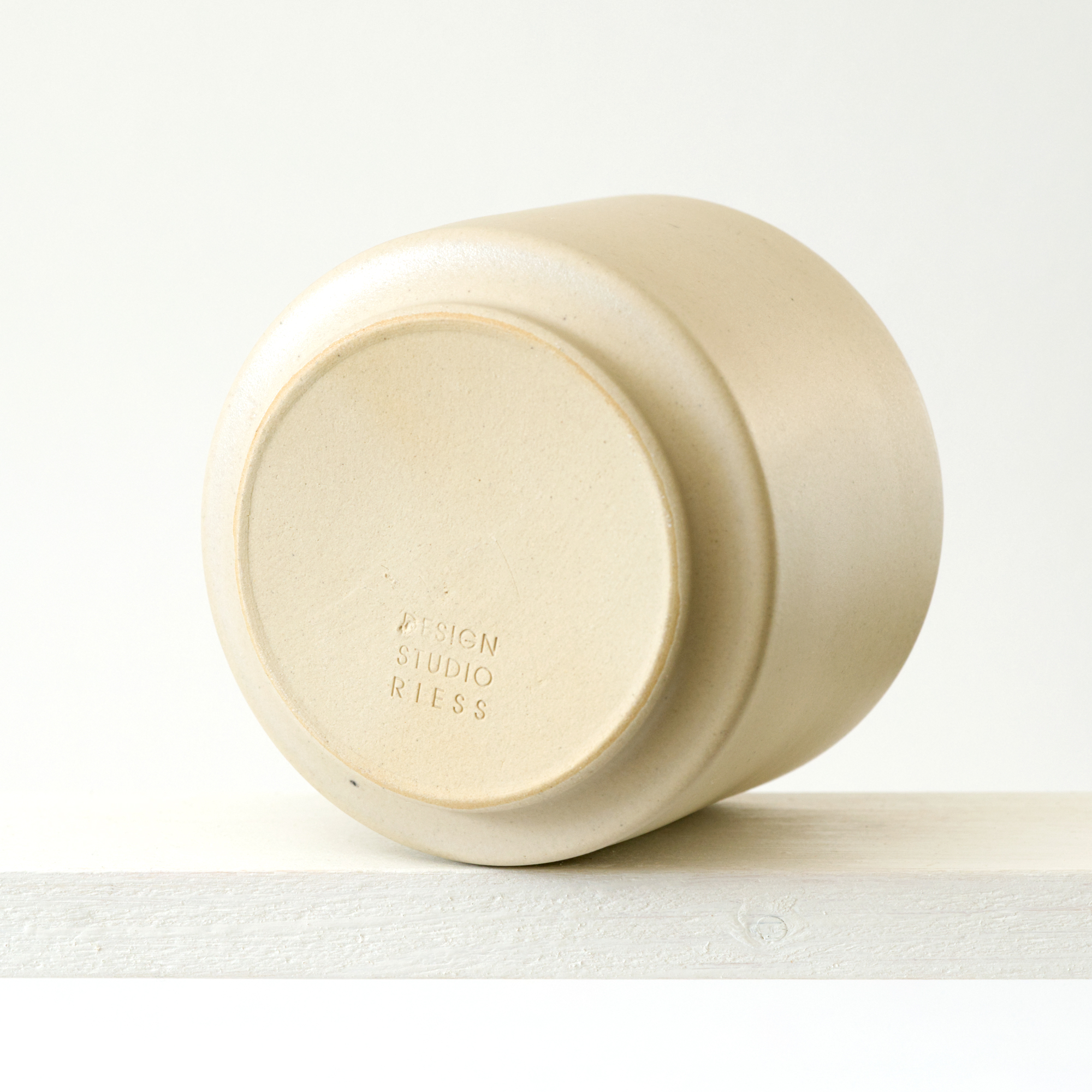 Ansicht einer Matcha-Bowl natur